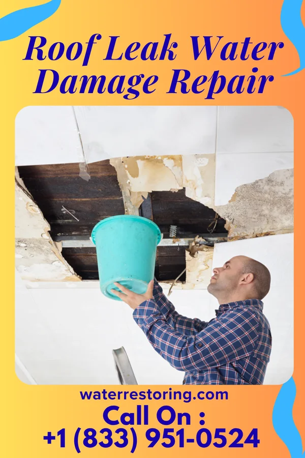 Roof Leak Water Damage Repair in Carrick, CA